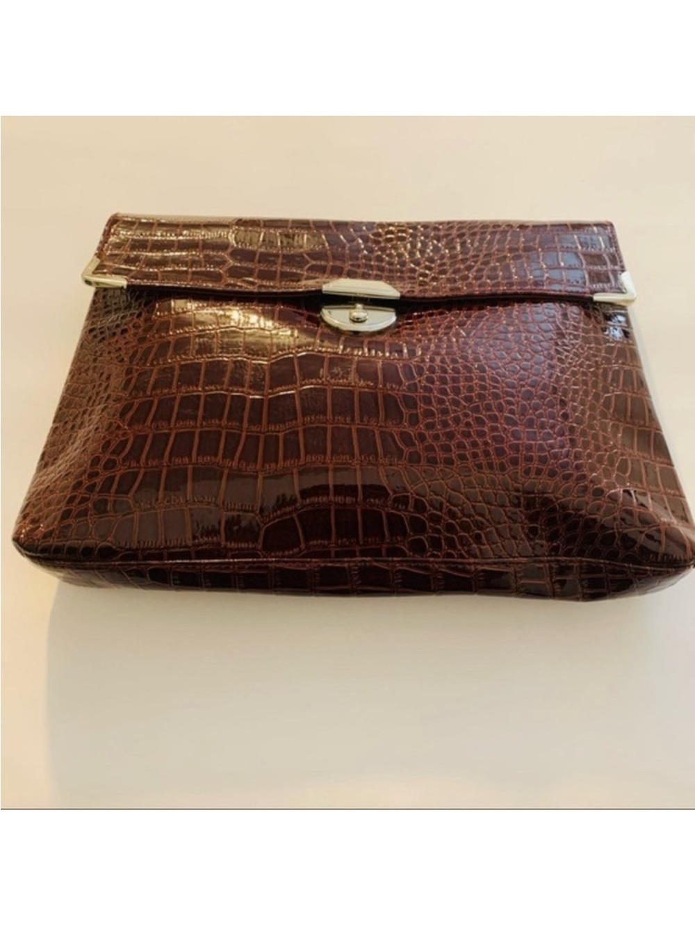 BP | Bag | Clutch Faux Leather | Dark Red